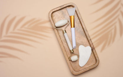 Glow Ritual™ Gua Sha & Face Roller Set