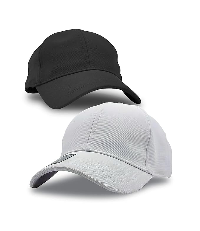 AWG ALL WEATHER GEAR Baseball Cap for Men | UPF 50+ Sun Protection, Moisture-Wicking Sweat Band | Gym, Cricket, Golf Free Size for Teens, Men & Women