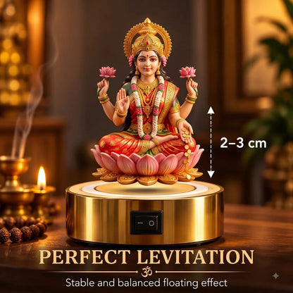 🌸 Floating Lakshmi Ji LED Levitation Idol ✨ | Divine Home Décor in Just ₹499