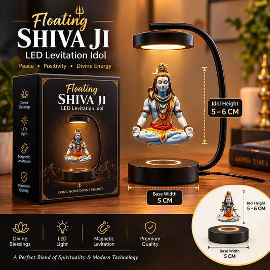 Floating Lord Shiva LED Lamp  Magnetic Levitation Decorative Table Lamp