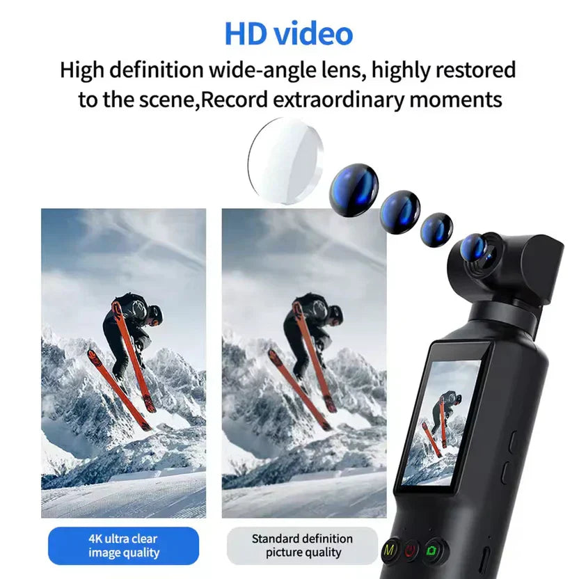 🔥Action Vlogging Camera with 1'' CMOS & 4K/120fps Video Max in Just Rs 169🔥